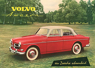 1957 Volvo Amazon, a
popular European import. Photo courtesy
of the Volvo Group.